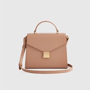 Quince Italian leather satchel